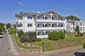 traumhafter Meerblick, schicke Ferienwohnung mit Balkon - Villa Fernsicht FeWo 10 in Göhren